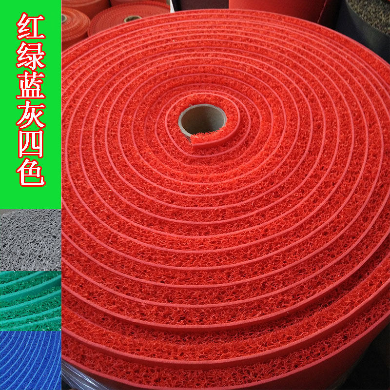 加厚可裁剪丝圈脚垫pvc地毯门垫 进门门口室外防滑地垫地毯商用