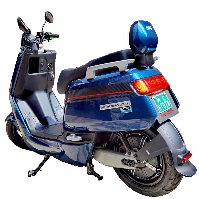 小牛电动车贴 碳纤维条纹红线贴纸拉花m+m1u1nplay车型车遮挡划痕