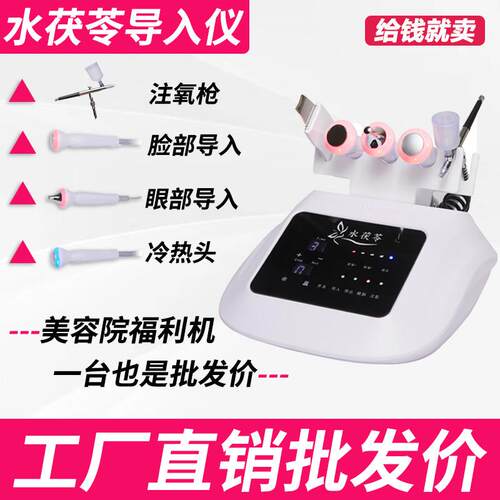 冷热面部导入仪美容仪器家用超声波导入导出提拉紧致美容院专用