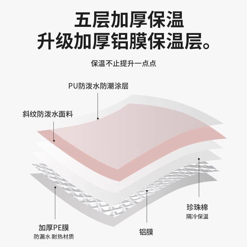 泡脚袋可折叠便携泡脚桶家用冬天秋冬盆加厚过膝过小腿洗养生保温