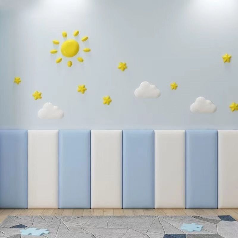 榻榻米墙围软包可爱儿童房防撞自粘墙贴幼儿园早教教室防撞装饰贴
