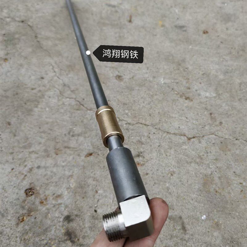 3分弯头42crmo精密无缝钢管高压对接套管铜套打孔