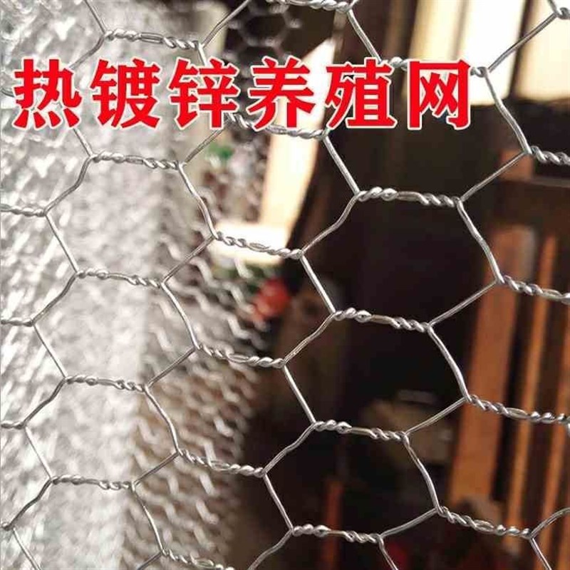 铁丝网护栏网养殖牛羊猪狗围网拧花网鸡鸭兔六角网钢丝网隔离栏栅