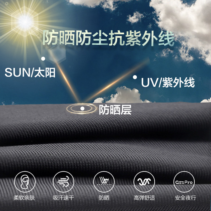 五匹/MWUPP夏季骑行头套冰爽冰丝高弹防晒面罩头盔内使用骑士装备