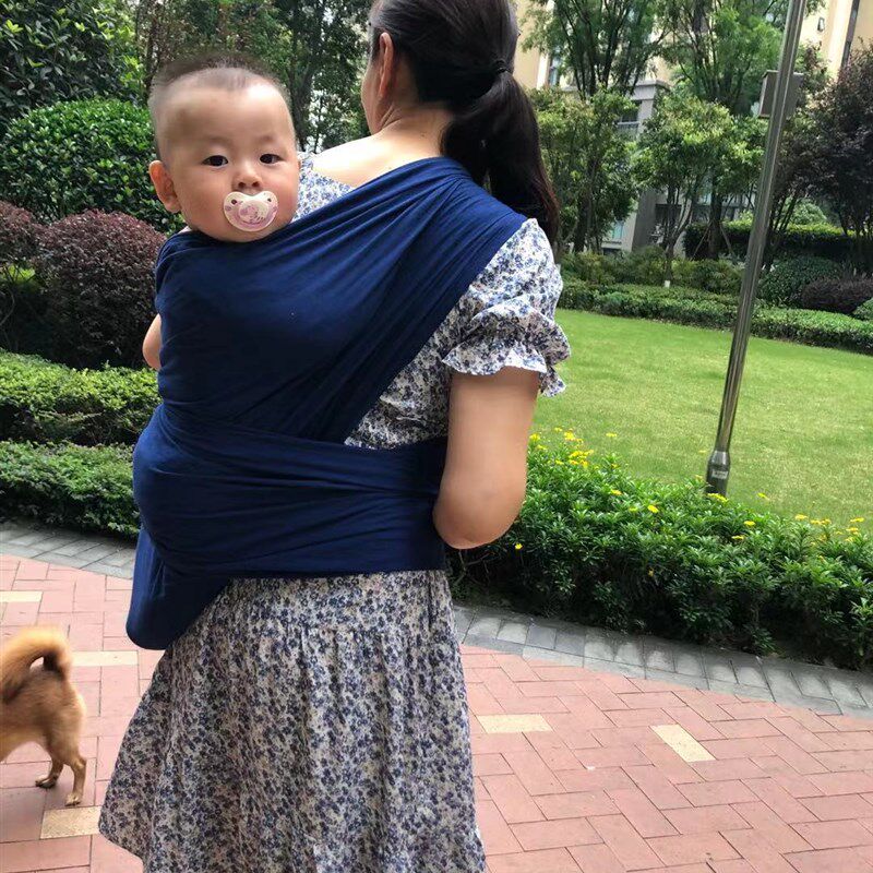 四川传统单肩背条婴儿背带背式老式宝宝小孩防勒四季通用款透气轻