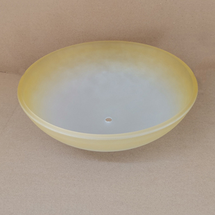 云彩磨砂玻璃灯罩复古灯具配件欧式客厅吊灯饰吸顶灯圆形灯罩外壳