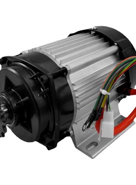电动三轮车电机纯铜24V48v800W1000W中置减速直流无刷马达改装