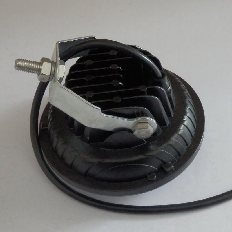 汽车LED大灯超亮射灯12V24V圆形5寸大货车越野车改装强光远近光灯