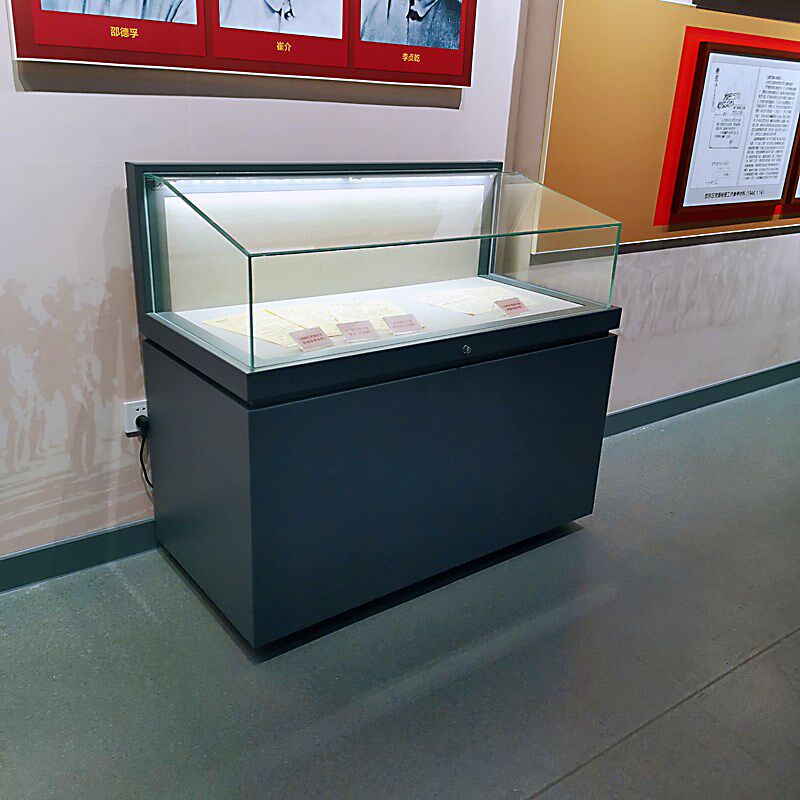 博物馆镀锌板木质古董文物艺术品模型产品瓷器靠墙展览展示液压柜