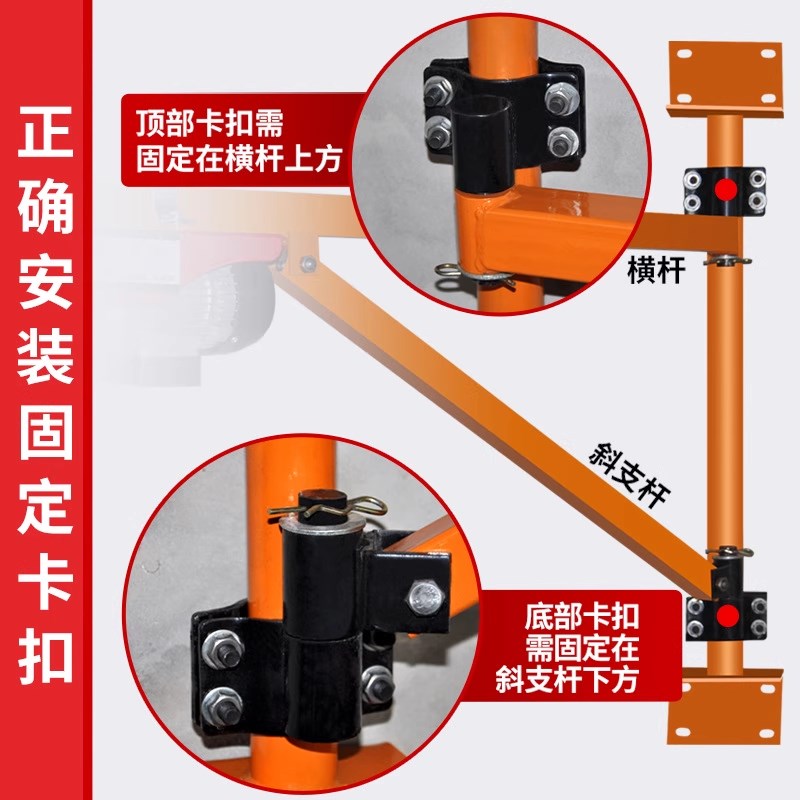 微型电动葫芦220V墙壁吊机提升机家用装修小型升降起重机立柱支架