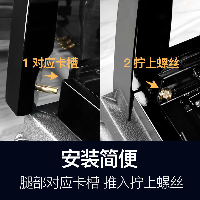 钢琴凳真牛皮可升降全实木可调节单双人儿童书箱古筝专用电钢椅子