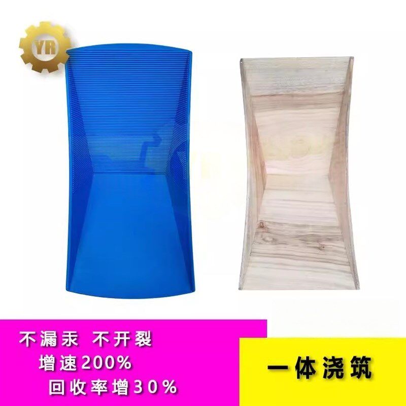 塑钢料手工淘金盘簸箕升级樟木掏金盆船摇洗泥砂钵子沙金沟槽金斗