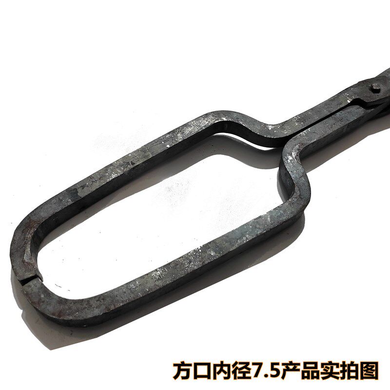 方口焊管狗钳通用夹狗养狗收狗救助流浪狗防咬工具镀锌管二保焊接