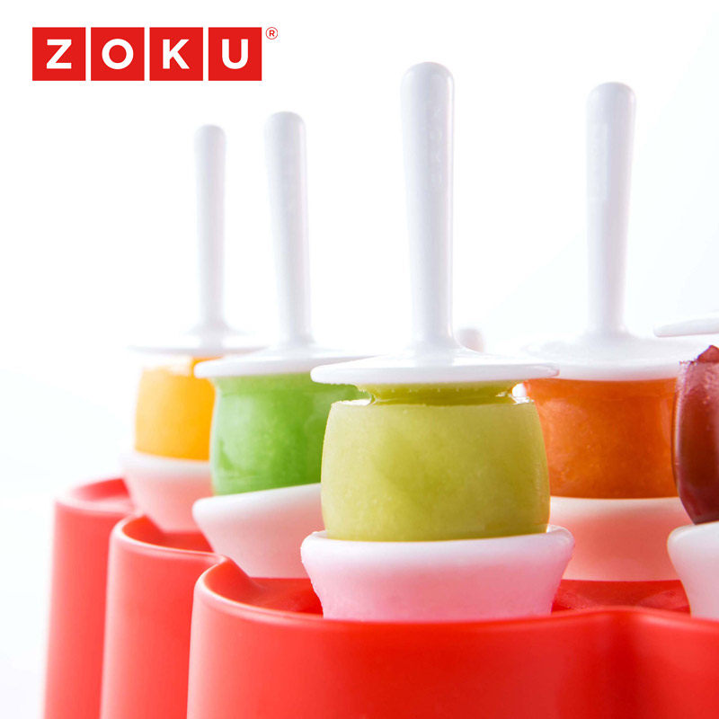 ZOKU冰棒模具盒食品级儿童冻雪糕冰糕冰棍家用自制作硅胶迷你磨具