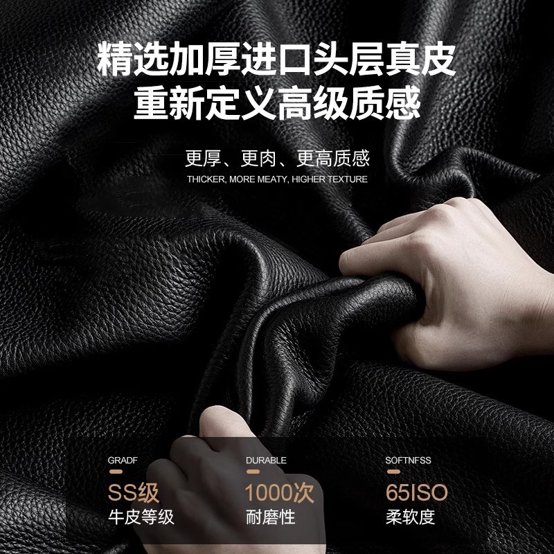 意式极简真皮床储物双人高箱床真皮靠背结婚床1.8米主卧大床