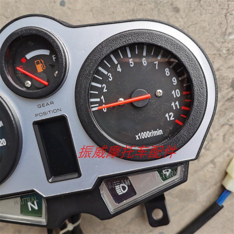 飞肯摩托车配件仪表FK125/150-4钻豹银豹里程表转速表码表公里表