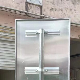 镀锌管柱子安装指示牌警示牌水源牌停车场驾校宣传牌交通标志牌