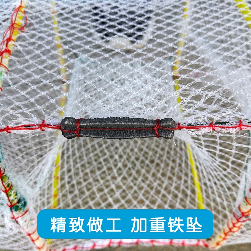 10条精品黄鳝捕鳝笼三门四门黄鳝网鳝鱼虾笼泥鳅加粗有结黄鳝笼子
