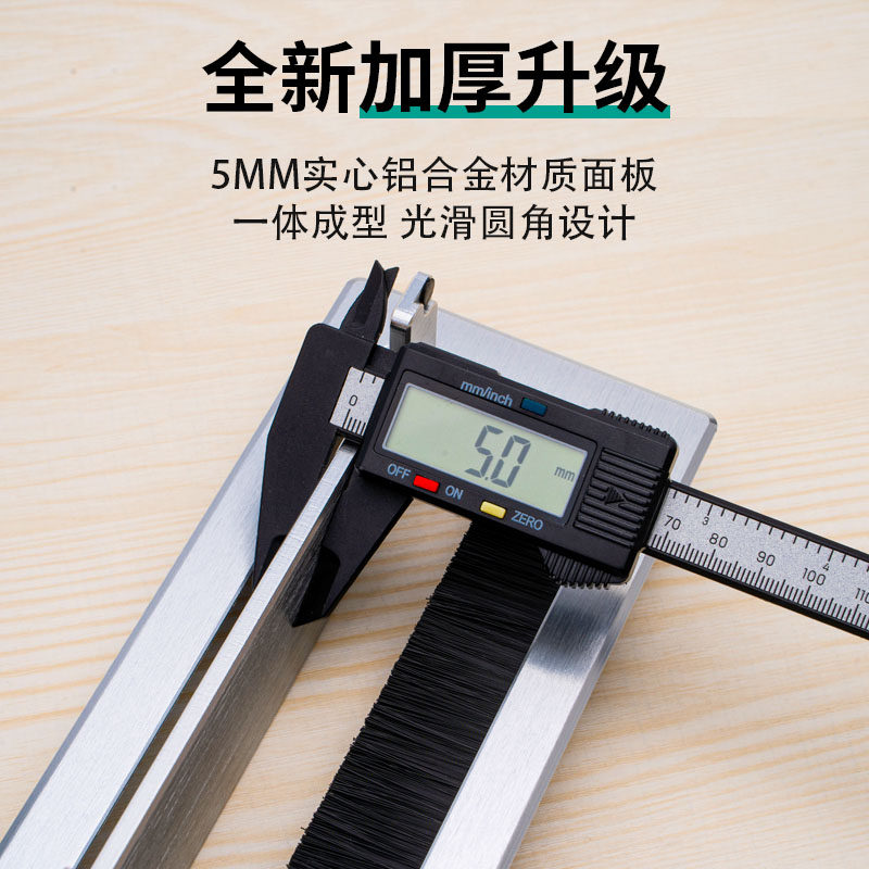 铝合金穿线盒长方形电脑办公桌线孔盖板桌面开孔装饰孔盖书桌孔洞