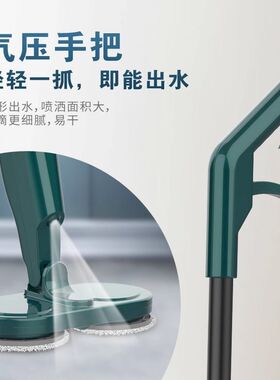 免手洗无线电动拖把扫拖一体机家用旋转喷水扫把智能脱水扫地机器