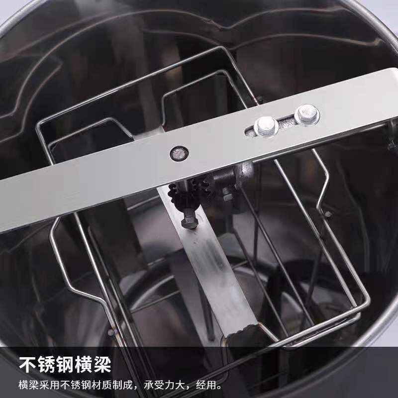 加大摇蜜机304全不锈钢蜂蜜摇糖机中蜂蜂密摇糖打糖机28内框包邮