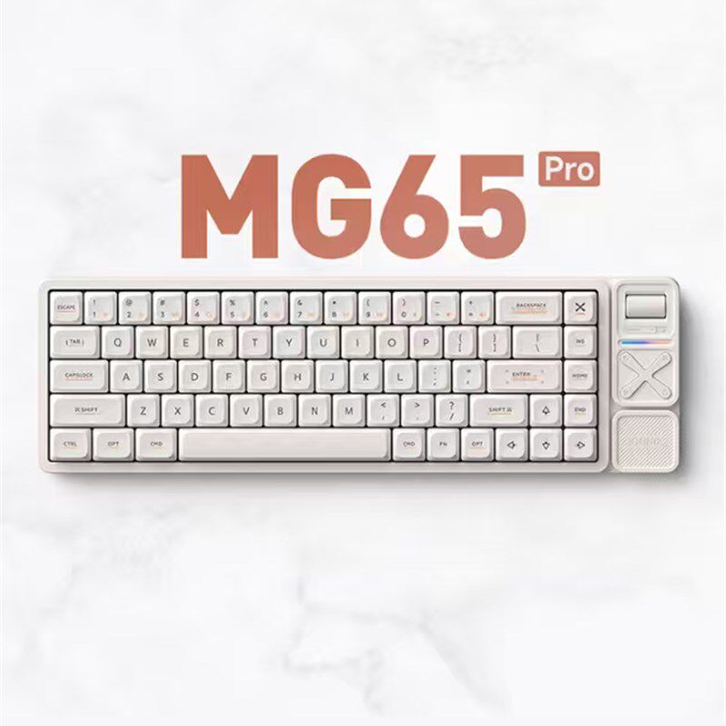 IQUNIX MG65Pro矮轴机械键盘轻羽轴铝厂MG65无线蓝牙三模游戏键盘