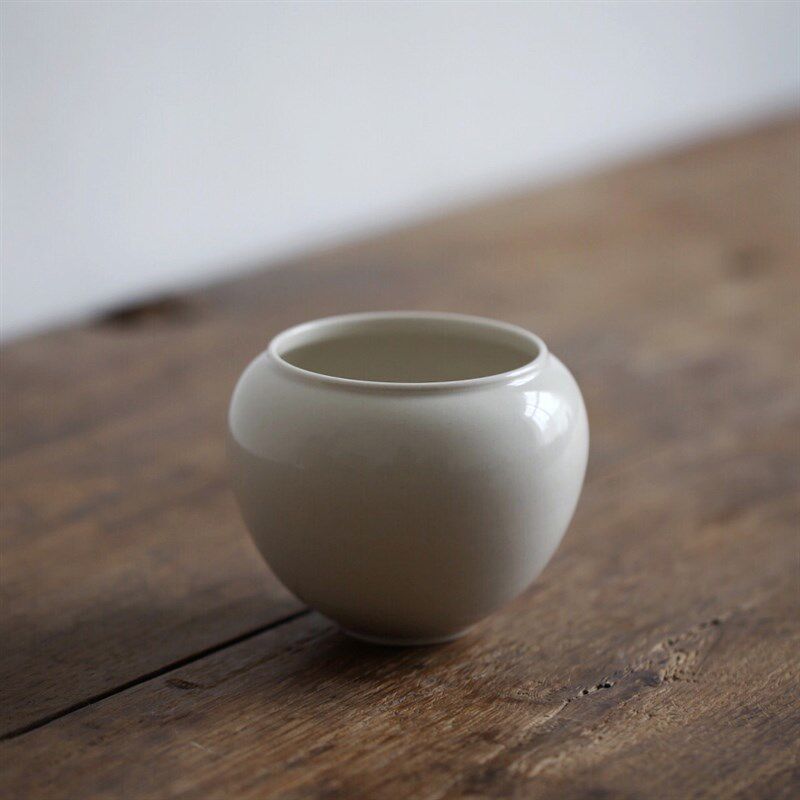 元无 初见 仿宋陶瓷手作建水 渣斗 水盂茶洗 茶道 茶具配件包邮