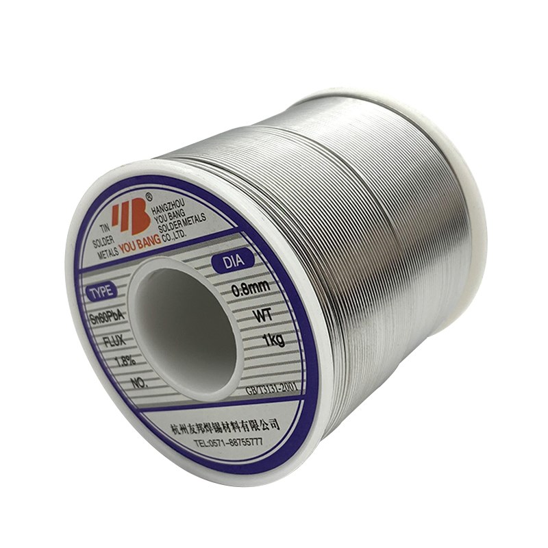 正品友邦焊锡丝友邦活性焊锡丝焊锡线Sn60Pb直径0.5mm 0.8mm
