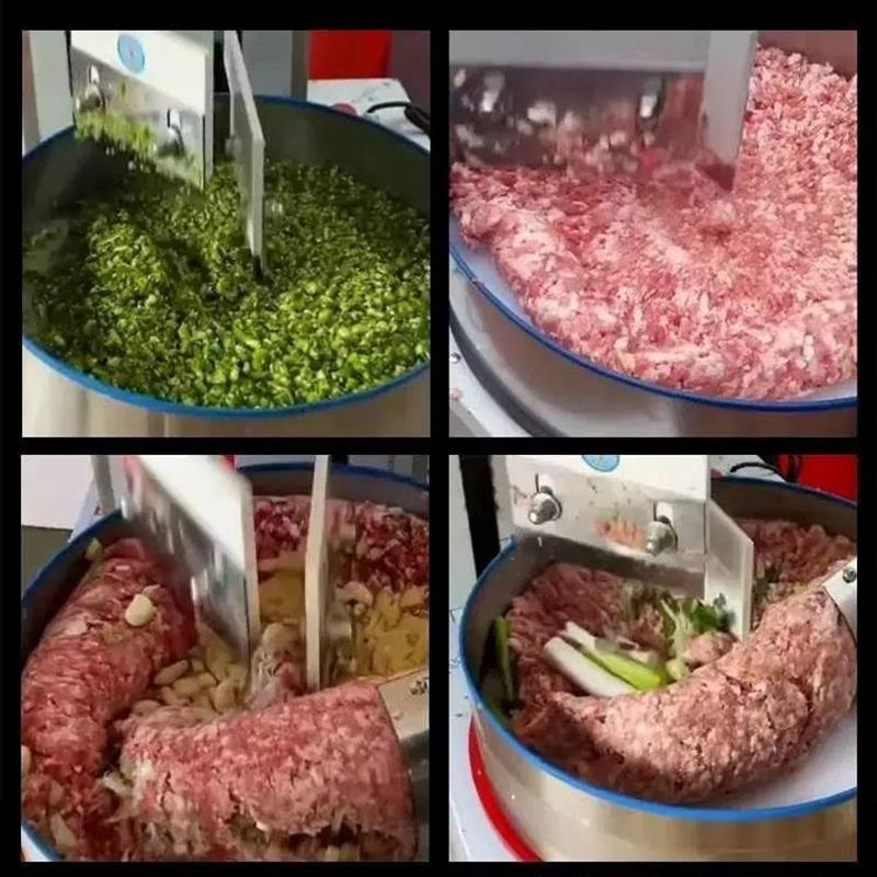仿人工剁肉机商用剁肉馅菜陷多功能剁辣椒锤榴莲全自动机器人剁肉