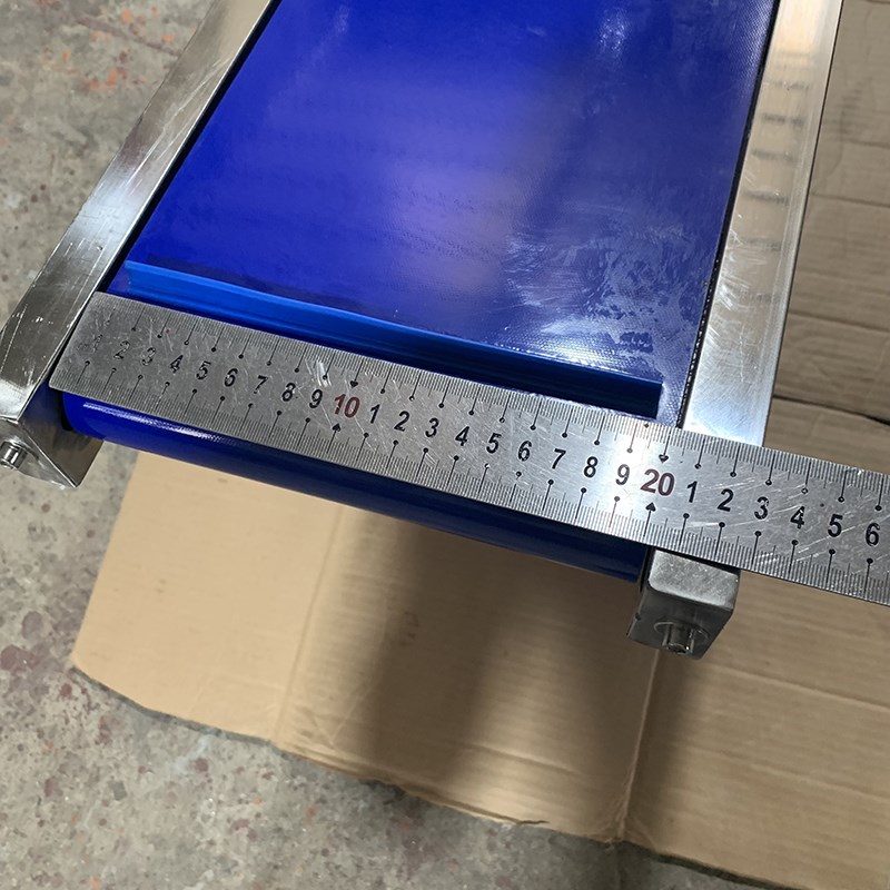 立式包装机配件输送带 优质PVC爬坡输送带成品输送带可调速可升降图片