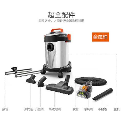 微型小型吸尘器家用迷你清理办公室地毯专用吸层强力狗毛猫毛卧室