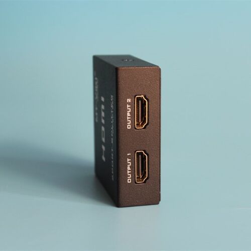 全新迈拓 HDMI分配器一进二出 1进2  一分二1080P高清分屏器1分2