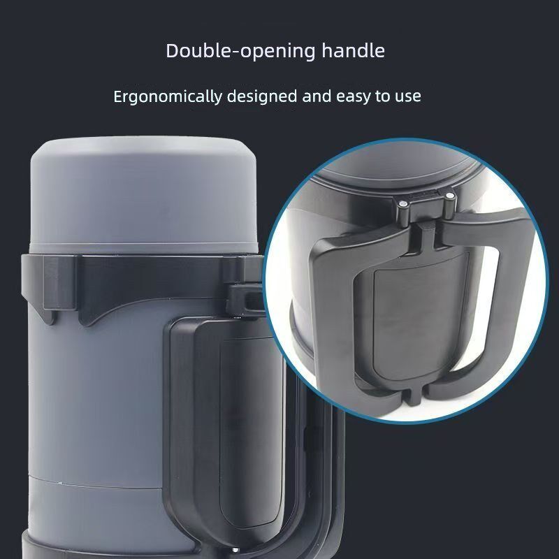 车载闷烧壶12v24v通用货车焖烧杯大容量烧水杯保温加热烧水壶便携