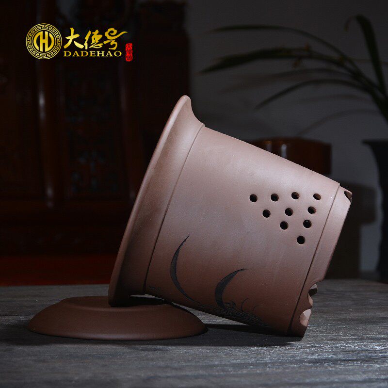 君子兰花盆陶瓷紫砂花盆栽玫瑰花绣球花绿萝海棠花兰草吊篮专用盆