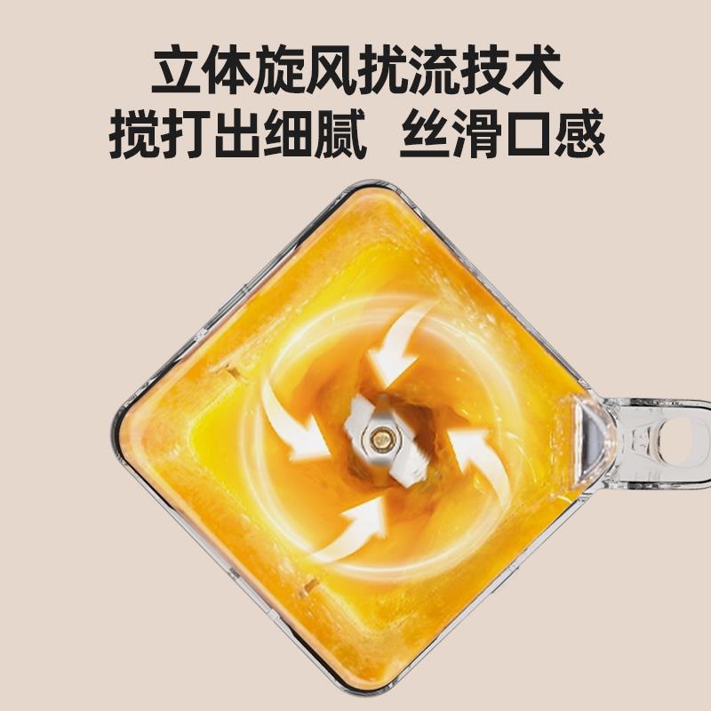 2L大容量沙冰机商用破壁机料理机碎冰制奶昔专用流食奶茶店破冰机