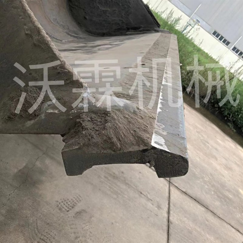 轨道钢铲板装载机3050堆高机铲板 火车钢轨刀板 耐磨道轨钢铲板铲