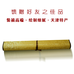 杨柳青年画娃娃连年有余宣纸手绘出国礼品中国风特色礼品