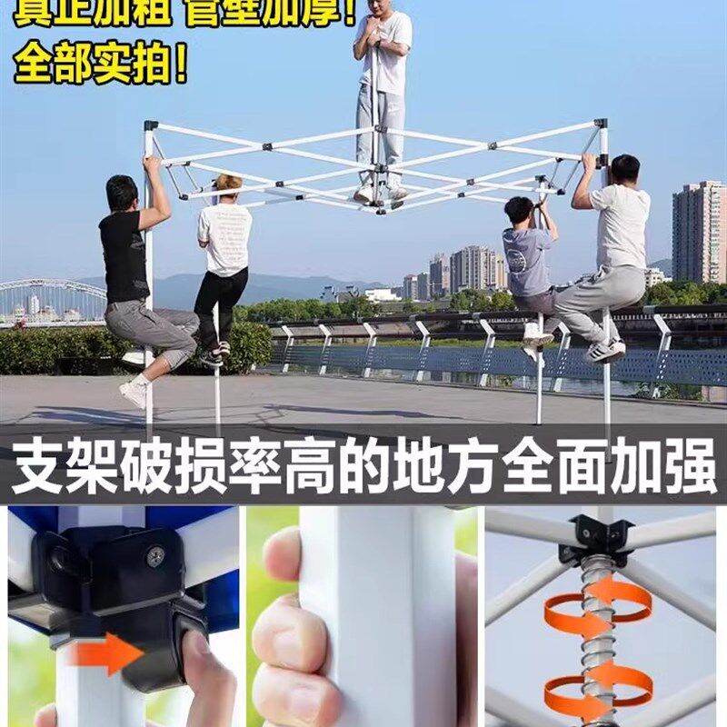 户外移动折叠车棚停车棚家用汽车防晒伸缩雨棚室外临时庭院车库篷