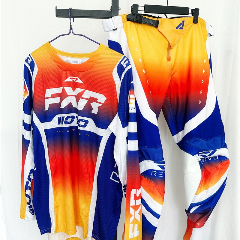 新款越野摩托车骑行服套装男款机车赛车衣服夏季速降装备
