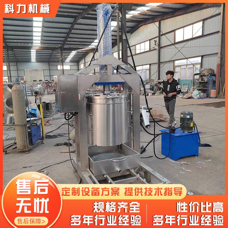 桑葚酿制果酒米酒压榨机 液压式脱水蔬菜压榨机 葡萄酒液压压滤机