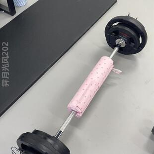 杠铃垫臀推垫懦夫垫深蹲卧推臀桥垫子健身护具护肩护颈皮革保护套