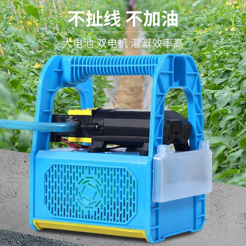 充电抽水泵可携式充电式农用灌溉田园浇菜神器浇水机锂电小型抽水