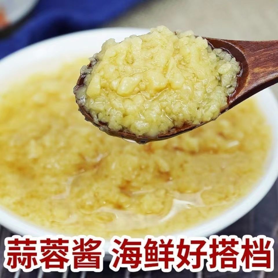 蒜蓉酱家用瓶装易储存生蚝调味酱