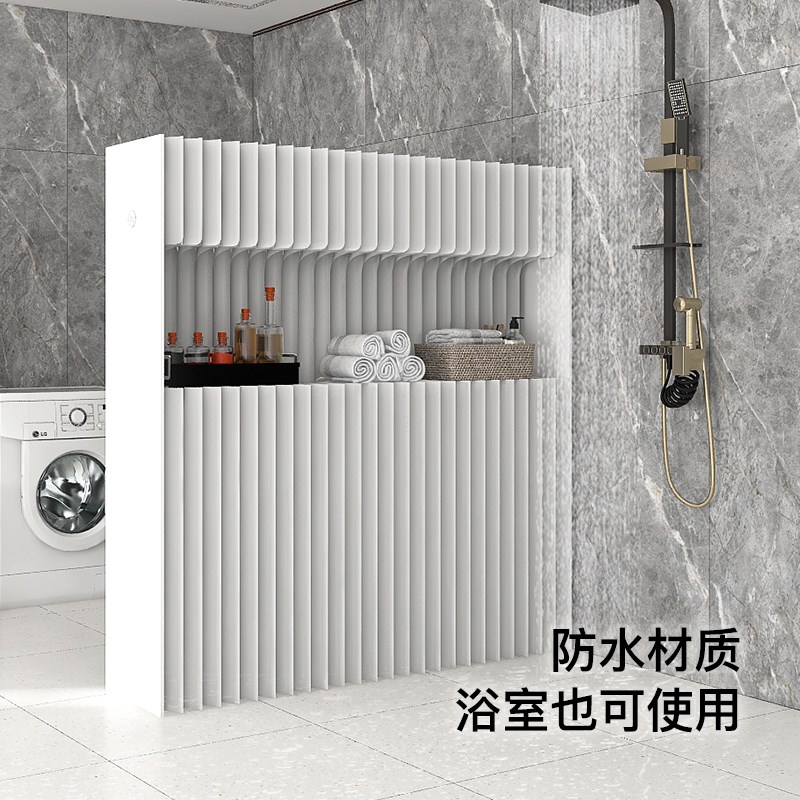 发光纸隔断屏风柜子客厅玄关移动简约商用饭厅围栏卡座置物架挡板