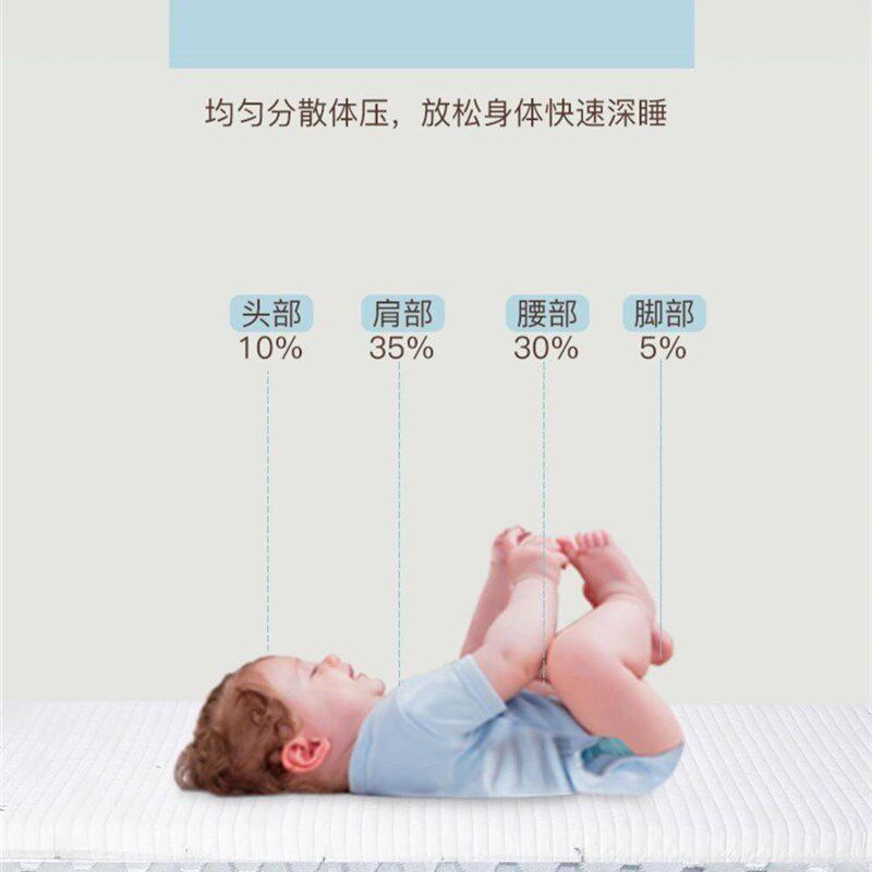 4D空气纤维宝宝新生婴儿床垫儿童床垫可全水洗无甲醛可定制