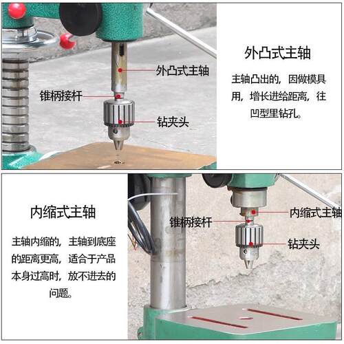 福州武夷山台钻工业级重型钻床Z4116Z4012高精密佛珠打孔机原厂
