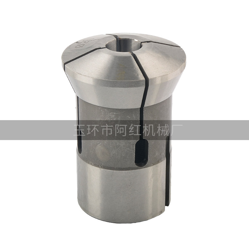 数控仪表自动车床0640高精度弹簧钢夹头 精磨成品通孔台阶夹头