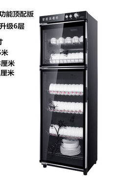 家用双门消毒柜大型台式不锈钢单门商用迷你桌面立式餐具消毒碗柜
