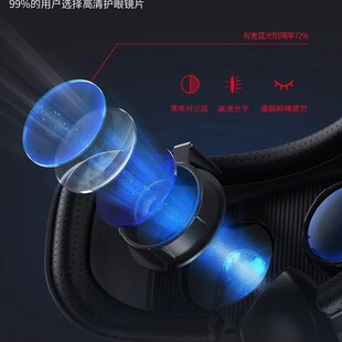 vr眼镜手机用v2虚拟现实v r眼睛游戏3d智能ar盒子rv电影体感头戴