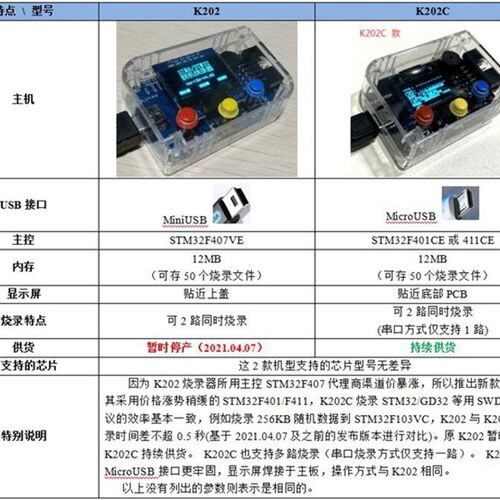 STM8 STM32脱机烧录器 支援GD32 MM32内建电池程式编程器